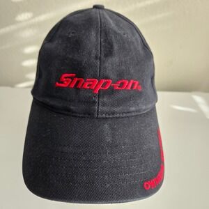 Snap-on Black Cap Hat Owner's Edition Strapback Automotive Tool Mechanic‎